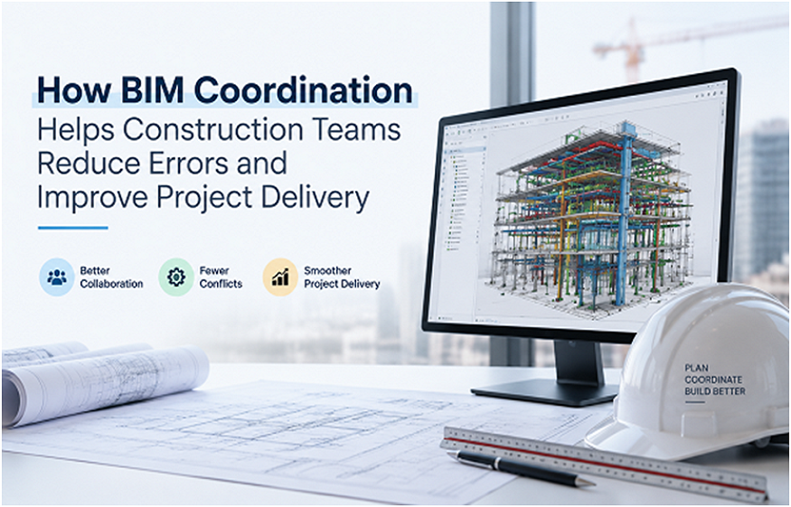 How BIM Coordination Helps Construction Teams Reduce Errors and Improve Project Delivery